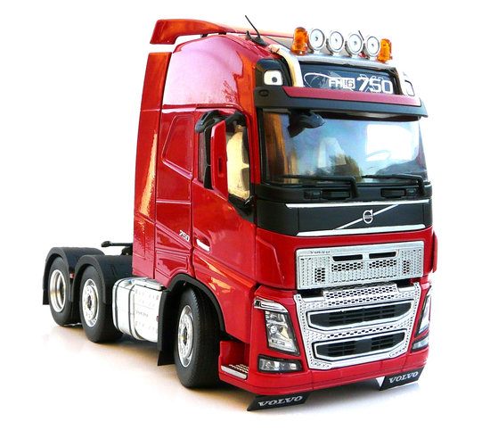 Volvo FH16 6x2 red