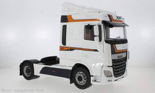 DAF XF Space Cab, biela, 2016