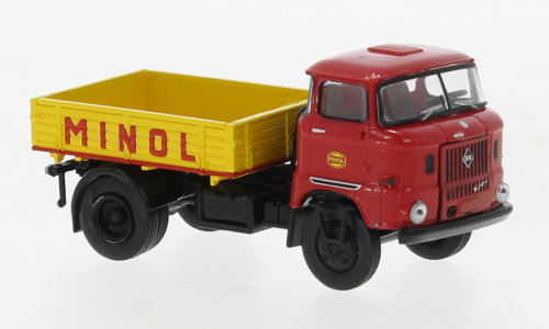 IFA W 50 towing vehicle Minol, 1965 - rudá