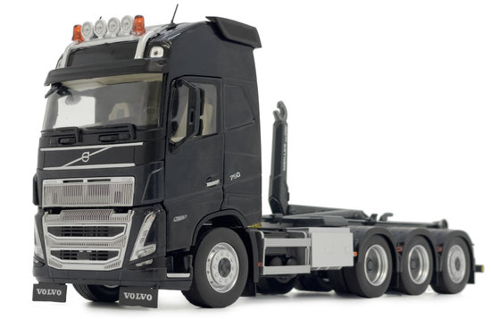 Volvo FH5 Nosič kontajnerov s hákom Meiller - čierna