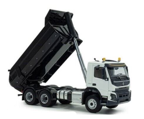 【新品】VOLVO FMX 6×4　Tipper トラック 1/50 スケール VOLVO FMX 6x4 750 ex (White) | Modelsnavigator.com