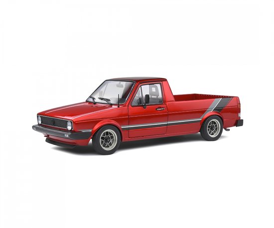 VW Caddy MK1 červená CUSTOM