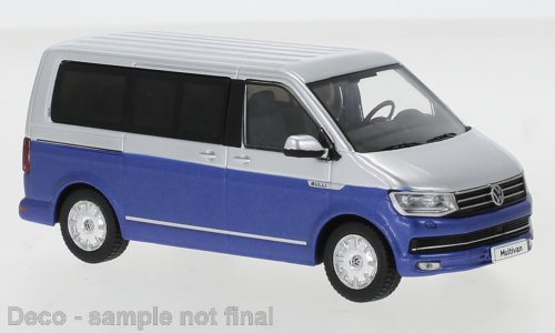 VW T6 Multivan, silber/blau, 2017