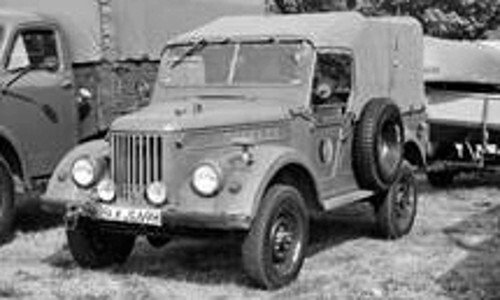 GAZ 69, NVA, dvoudveřový