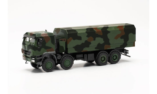 IVECO TRAKKER 8X8 PROTECTION FLAT TRUCK, FLAT CAMO DESIGN