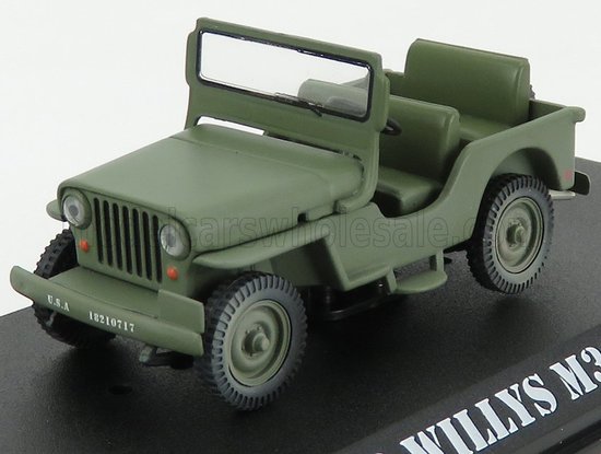 JEEP - WILLYS M38 OPEN 1950 - M-A-S-H - VOJENSKÁ ZELENÁ