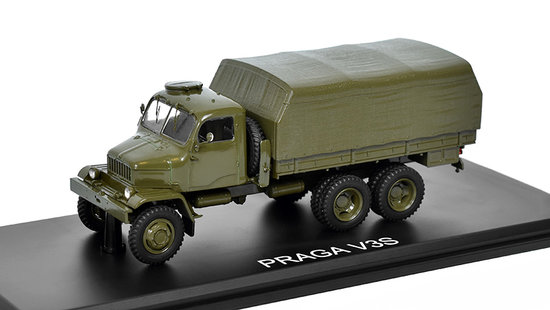 Praga V3S Flatbed with tarpaulin