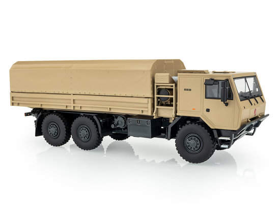 TATRA 815-7 FLATBED WITH SHEET 6X6 SAND