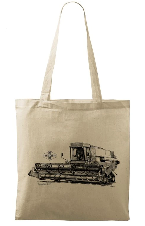 Canvas-Tasche mit Fortschritt E 517-Motiv