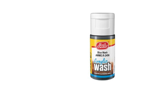 Rail Center Acrylic Wash – Blue(15 ml)