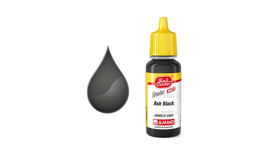 RAIL CENTER Matt Shader Ash Black