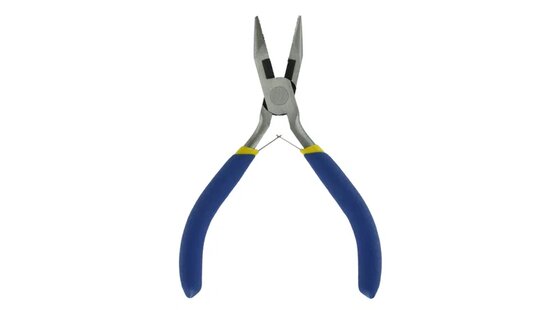 English NOCH Flat-Nose Pliers with Serrated Edge