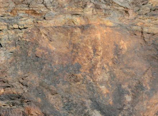 “Sandstone” wrinkled rocks