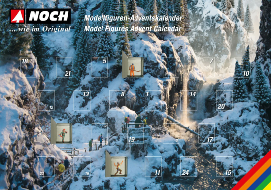 Figures advent calendar H0