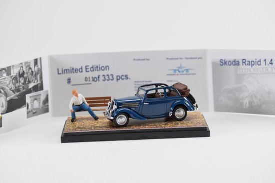 Diorama - CLUB - Škoda Rapid 1.4 SV (1936) A trip around the world in 97 days