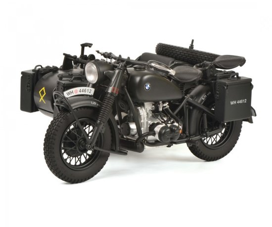 BMW R75 mit Beiwagen "Wehrmacht", grey