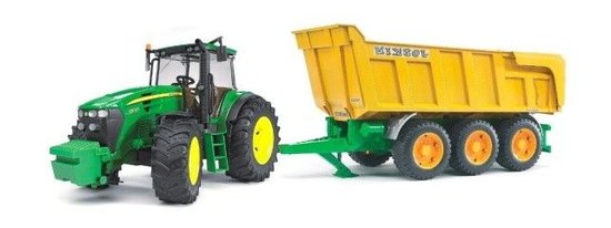 John Deere 7930 tractor with Joskin flatbed