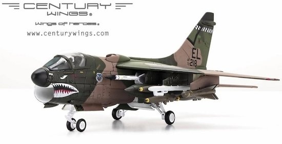 A7D Corsair II USAF, 23rd TFW 75th TFS EL218 England AFB - 1981