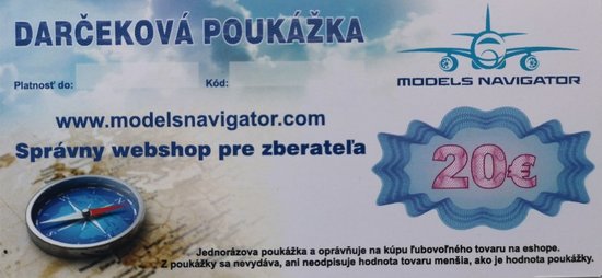 Gift voucher of EUR 20