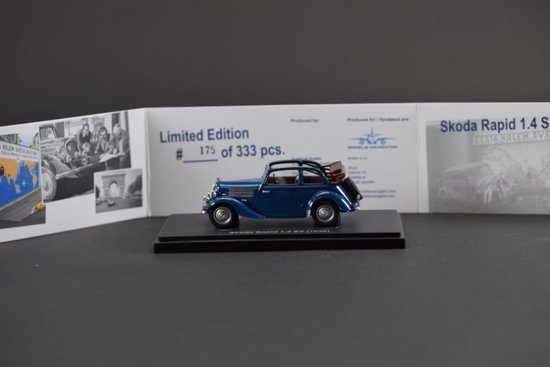 Skoda Rapid 1.4 SV (1936) A trip around the world in 97 days, number 175 - Discounted model