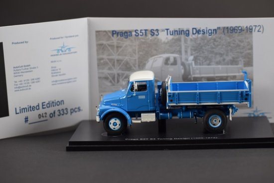 Praga S5T S3 "Tuning design" 1969 -1972 number 42 - Discounted model