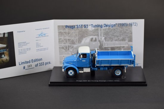 Praga S5T S3 "Tuning design" 1969 -1972 number 113 - Discounted model