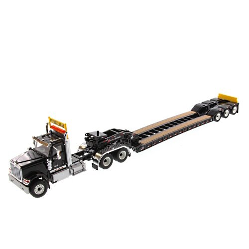 International HX520 + XL120 Tractor + Trailer - Black