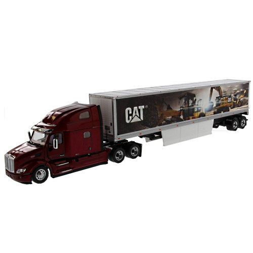 CAT Peterbilt 579 Sattelzug Mural Cat