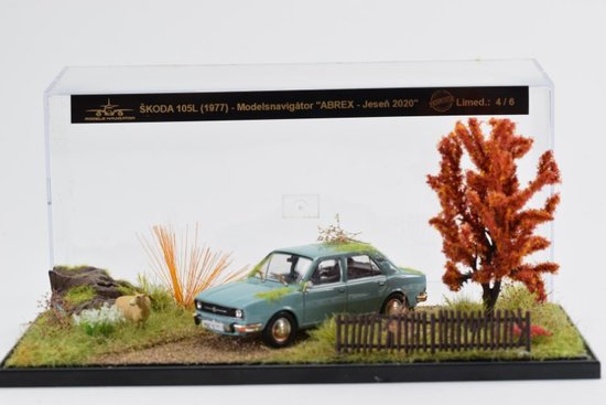 Diorama Skoda 105L "Herbst 2020" Lim ed. 4/6