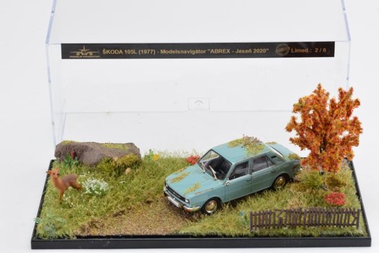 Diorama Skoda 105L "Herbst 2020" Lim ed. 2/6