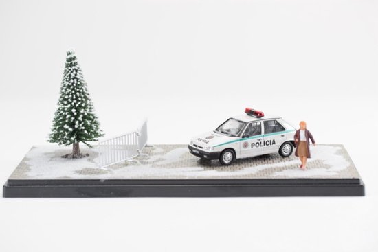 Diorama "Police of the Slovak Republic Christmas 2020"