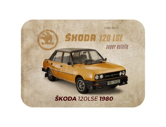 Magnet Škoda 120LSE Super Estelle (1980)