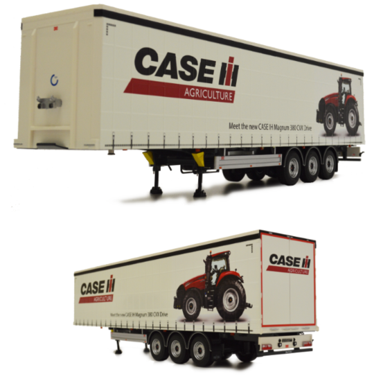 Pacton Curtainsider Auflieger Case IH Desig