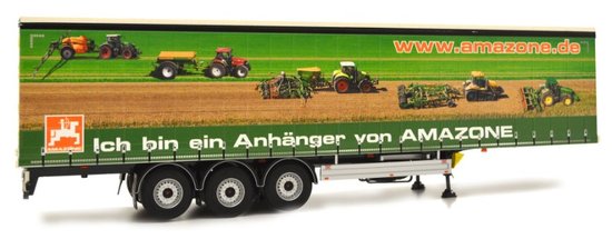 Pacton Curtainsider, Anhänger Amazone Design