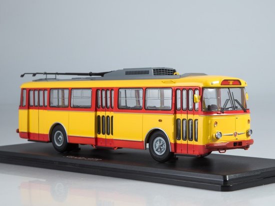 Ford 9TR Obus / gelb-rot /