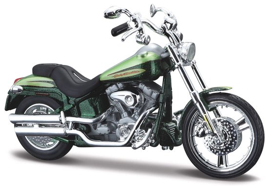 Harley Davidson FXSTDSE CVO 2004 zelená