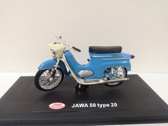 Kópia Jawa 50 Pionýr typ 20 (1967) - modrá