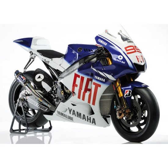 Motorrad Yamaha YZR-M1 TEAM FIAT LORENZO 2010