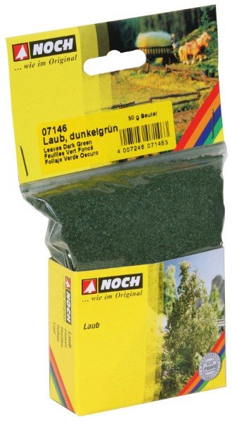 Laub - Blätter, dunkelgrün, 50 g