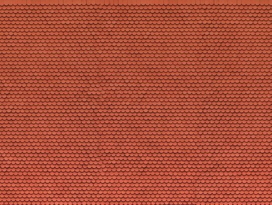3D Cardboard Sheet “Plain Tile” red