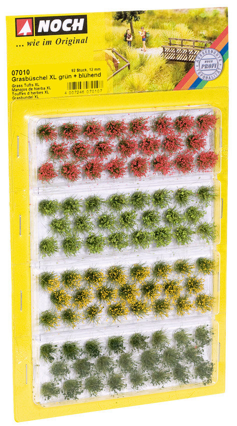 Tufts of grass XL "blooming" 92pcs