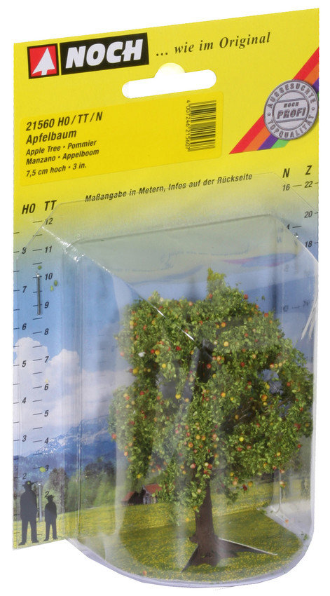 Apple tree with fruits 7.5cm