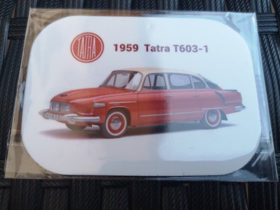 Magnet Tatra T603-1 red