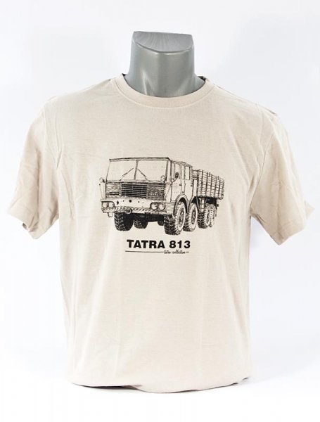 T-shirt with Tatra 813 motif