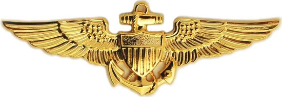 Original Abzeichen - US Navy Pilot Wings