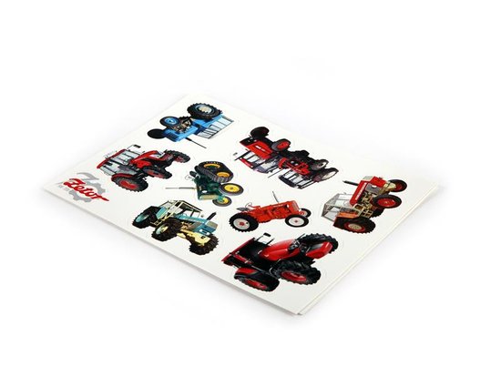 Stickers ZETOR tractors