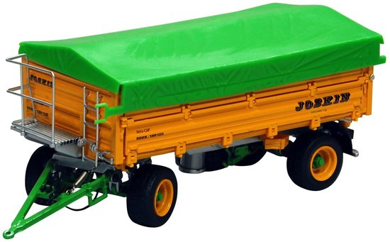 Covered trailer Joskin Chariot Tri-benne Tetra Cap