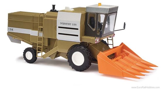 Fortschritt E514 grün und Mähbalken Corn