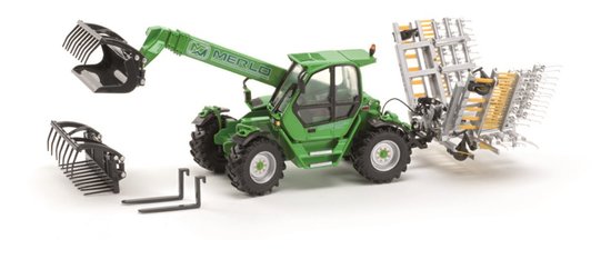 Set Merlo Teleskopmultifarmer manilupátora und Zetter Joskin SCARIFLEX