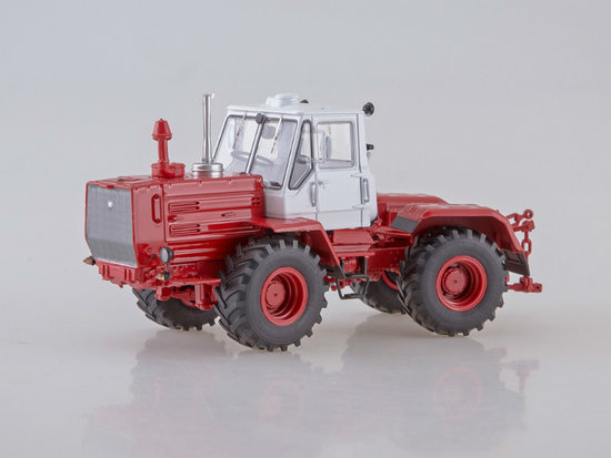 Tractor T-150K white-dark red